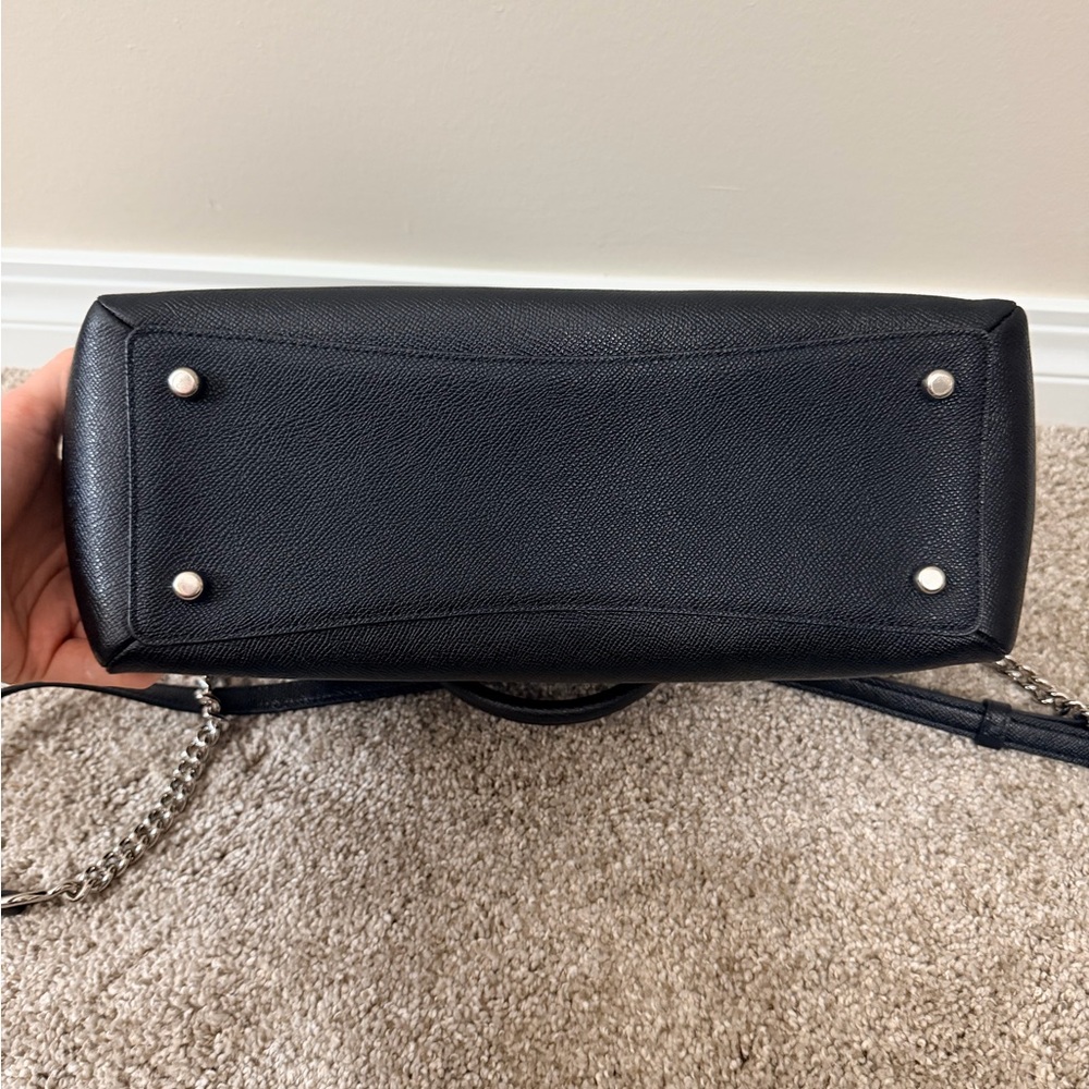 Coach Sage Carryall Satchel in Black Leather - Picture 3 of 10
